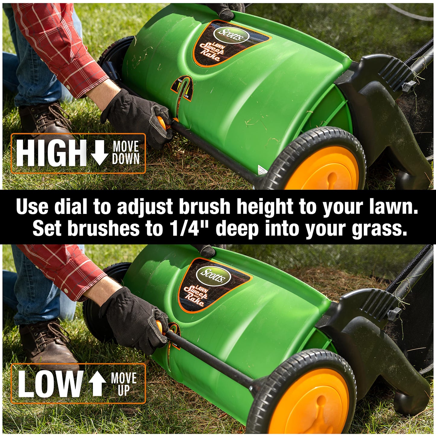 Scotts Outdoor Power Tools Push Lawn Sweeper